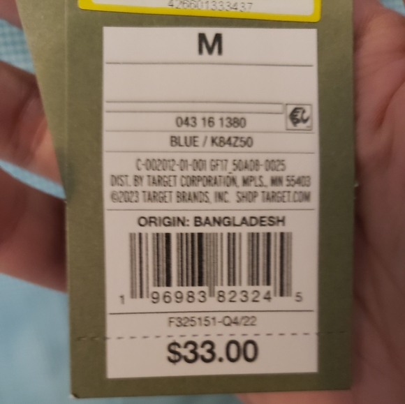 Goodfellow & Co. Blue Checkered Button Down - Picture 4 of 9